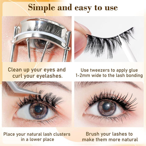 3D False Eyelashes (05 Pairs)