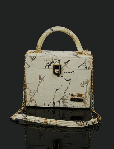 GOLDEN-ELEGANCE-BOX-BAG-WHT-GOLD SKU: GOLDEN-ELEGANCE-BOX-BAG-COA-0001-WHT-GOLD