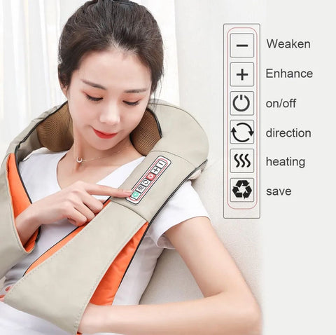 Multifunctional Neck Kneading Massager