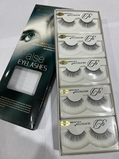 3D False Eyelashes (05 Pairs)